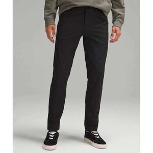 Lululemon ABC Slim Fit Men's Black Warpstreme Performance Trouser Pants